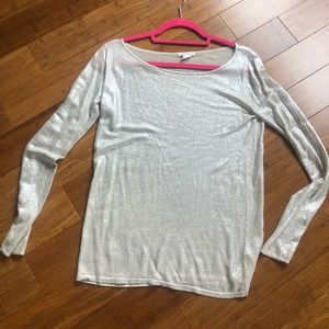 **NWOT**Club Monaco Linen Gold Top